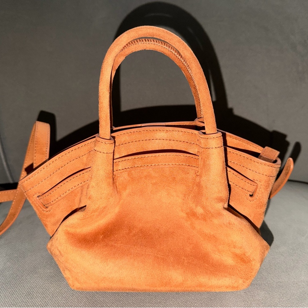 JW PEI Tan Mini Suede Bag - Picture 2 of 5